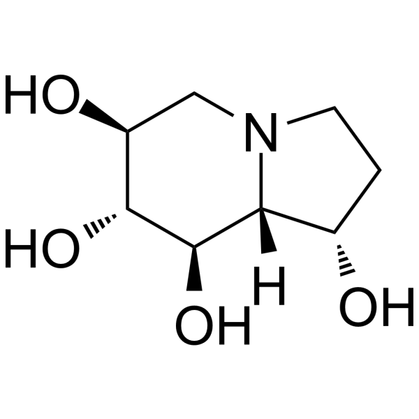 Castanospermine Structure