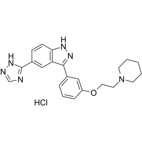 CC-401 hydrochloride Structure