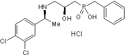 CGP 55845 hydrochloride Structure