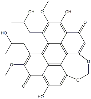 Cercosporin Structure