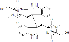 Chaetocin Structure