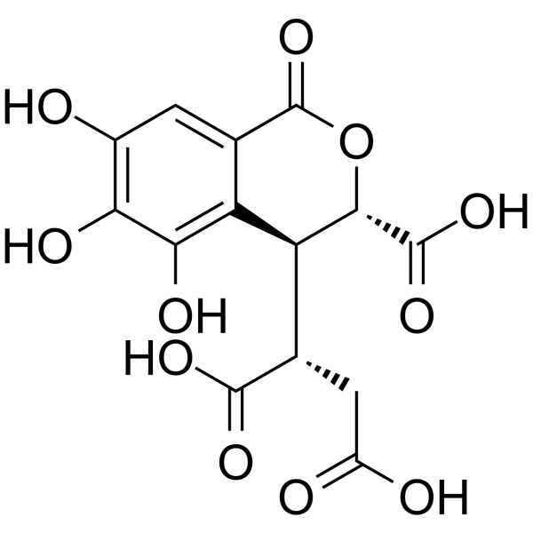 Chebulic acid Structure