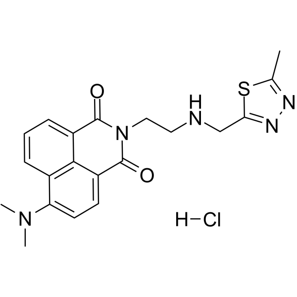 Chitinase-IN-2 hydrochloride Structure