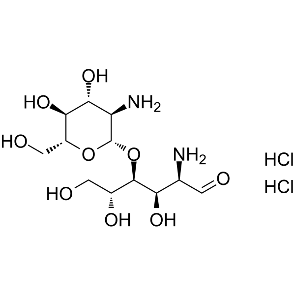 Chitobiose dihydrochloride Structure