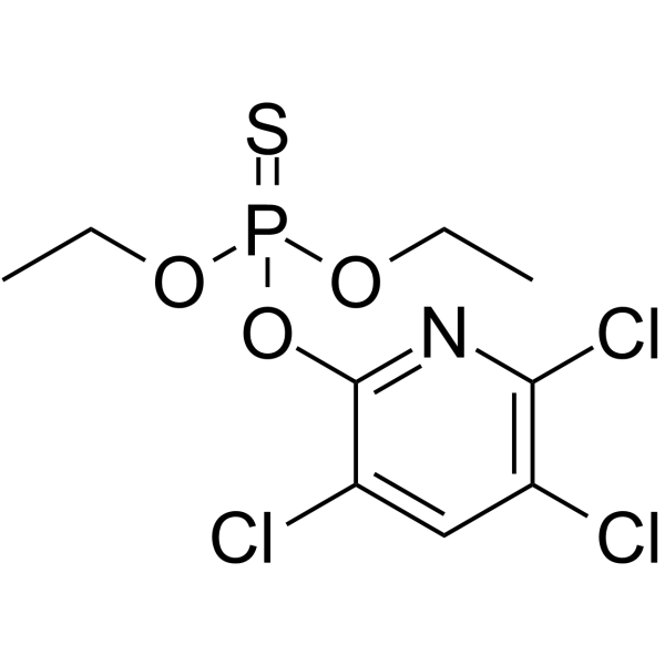 Chlorpyrifos Structure