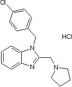 Clemizole hydrochloride Structure