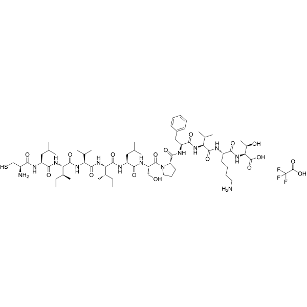 CLIVILSPFVKT TFA Structure