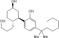 CP 55,940 Structure