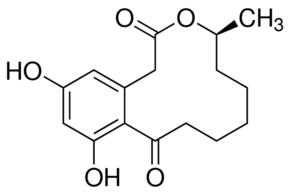 Curvularin Structure