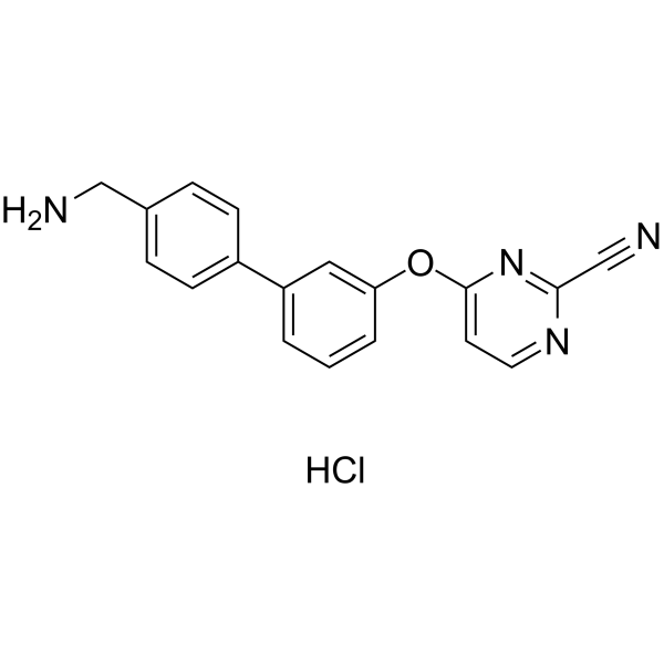 Cysteine Protease inhibitor hydrochloride Structure