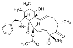 Cytochalasin D Structure