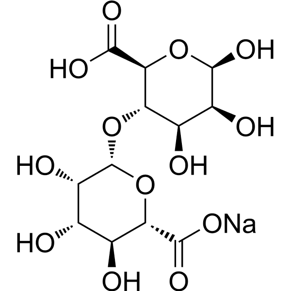 D-Dimannuronic acid sodium Structure