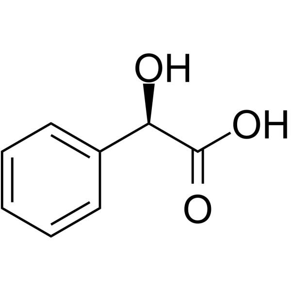 D-(-)-Mandelic acid Structure