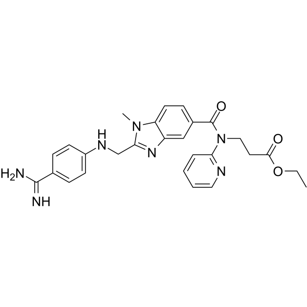 Dabigatran (ethyl ester) Structure