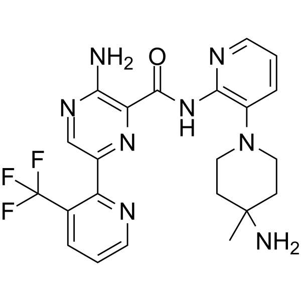 Darovasertib Structure