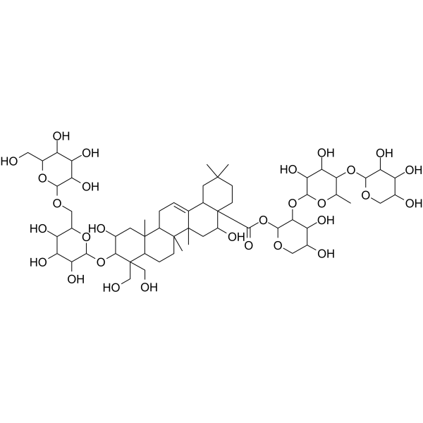 Deapi-platycodin D3 Structure