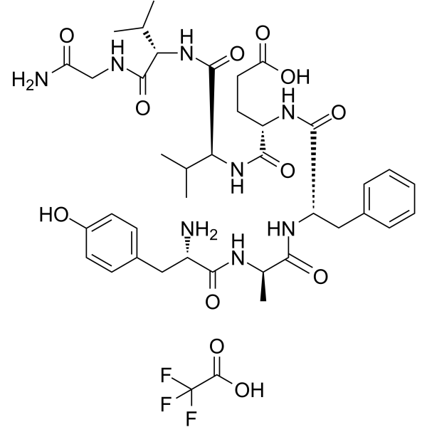 Deltorphin 2 TFA Structure