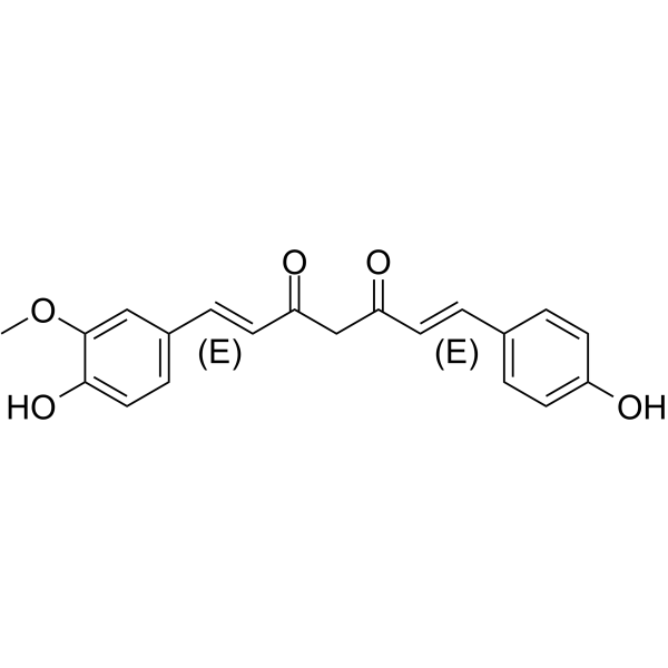 Demethoxycurcumin Structure