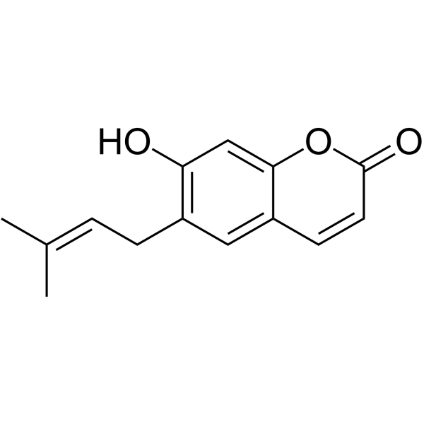 Demethylsuberosin Structure