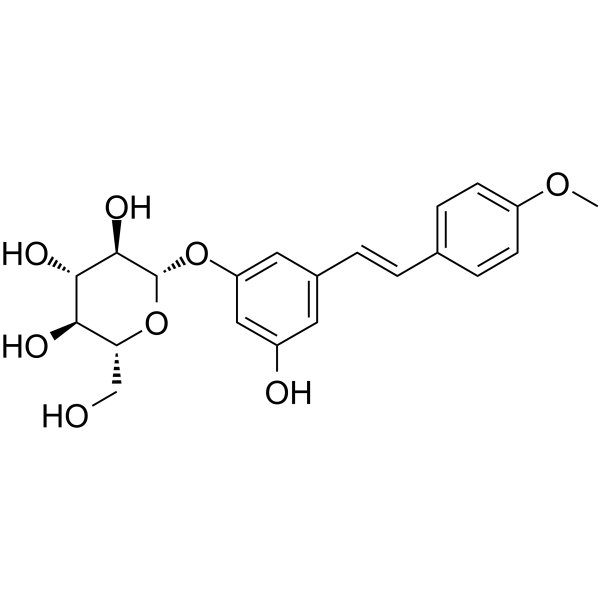 Desoxyrhaponticin Structure