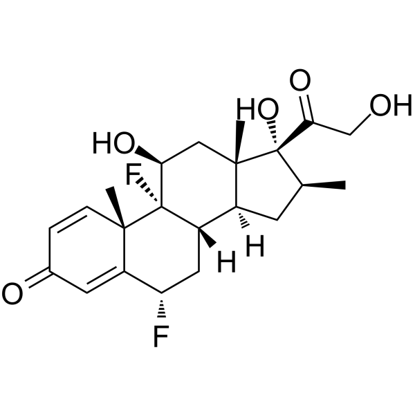 Diflorasone Structure