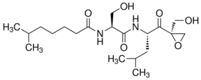Dihydroeponemycin Structure
