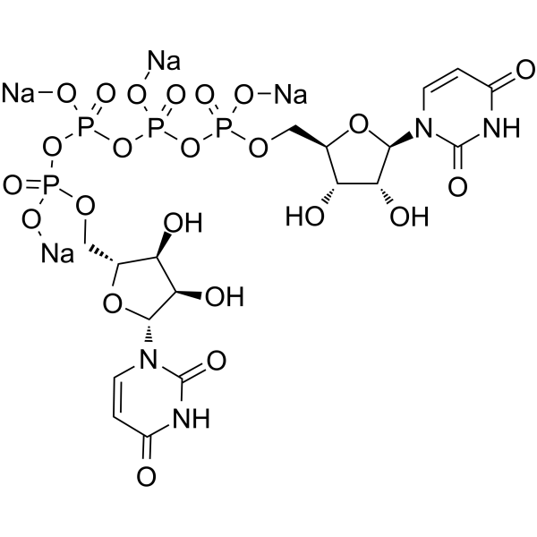 Diquafosol tetrasodium Structure