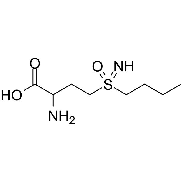DL-Buthionine-(S,R)-sulfoximine Structure