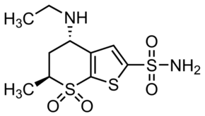 Dorzolamide Structure