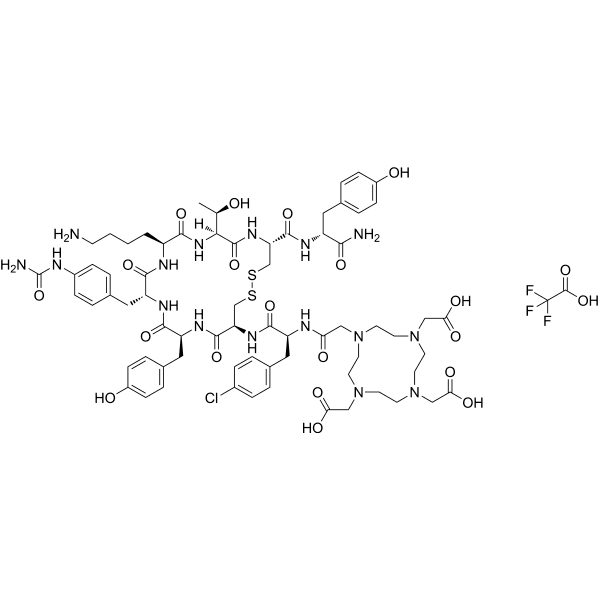 DOTA-LM3 TFA Structure