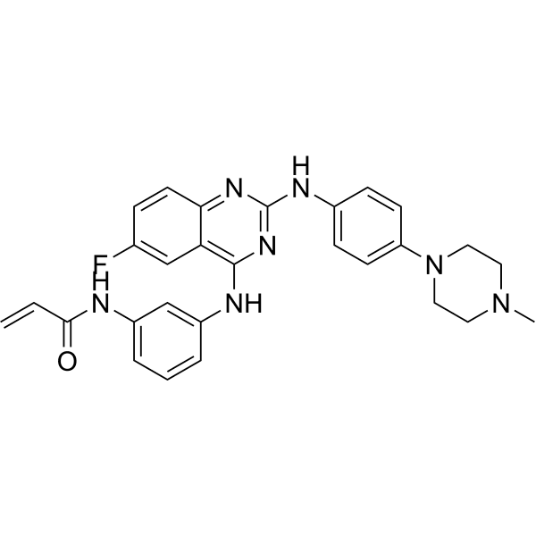 EGFR T790M/L858R-IN-2 Structure