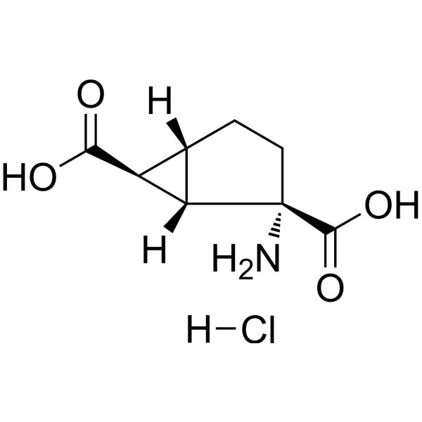 Eglumegad hydrochloride Structure