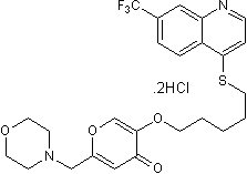 EHT 1864 2HCl Structure