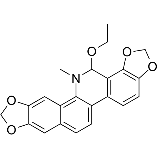 Ethoxysanguinarine Structure