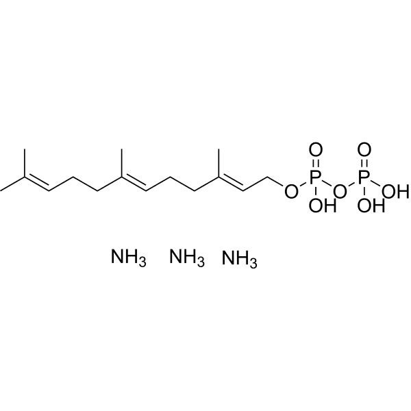 Farnesyl Pyrophosphate ammonium Structure