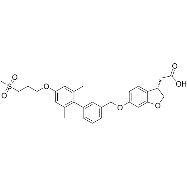 Fasiglifam Structure