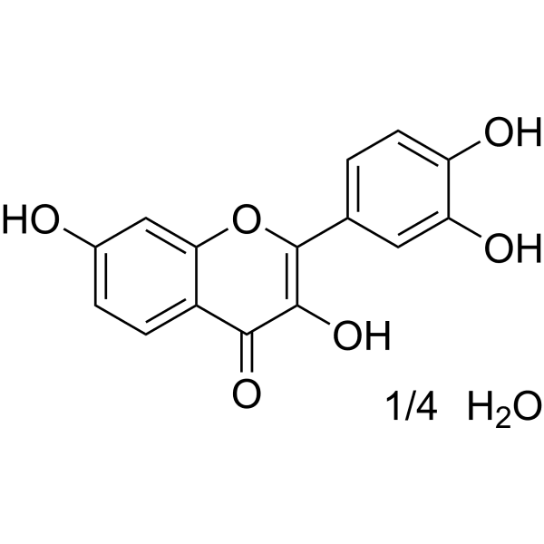 Fisetin quarterhydrate Structure