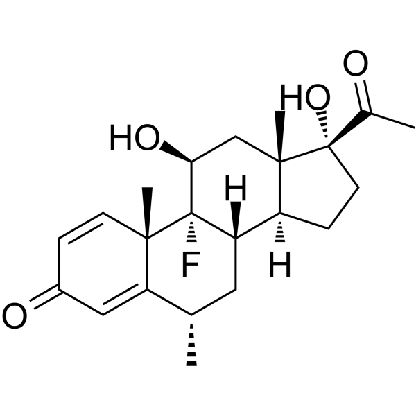 Fluorometholone Structure