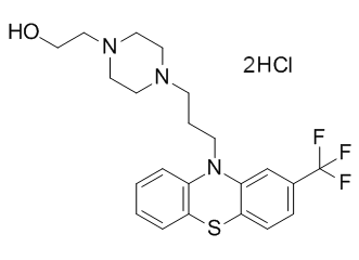 Fluphenazine dihydrochloride Structure