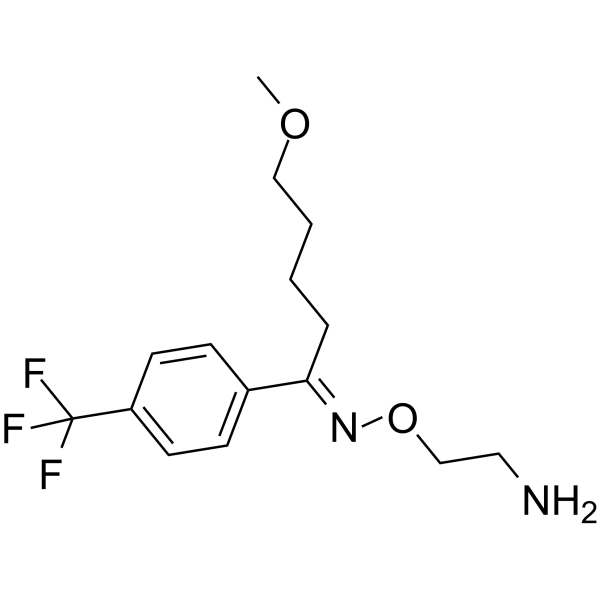 Fluvoxamine Structure