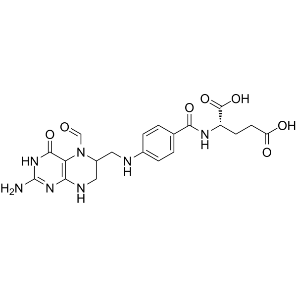 Folinic acid Structure