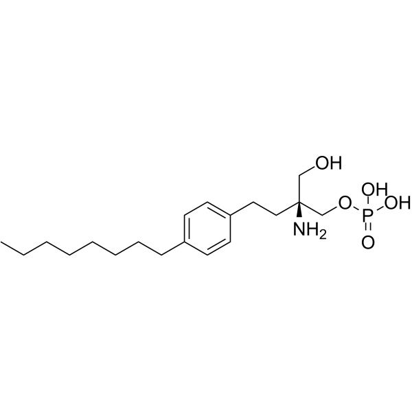 FTY720 (S)-Phosphate Structure