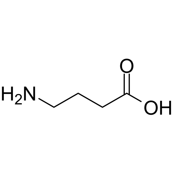 γ-Aminobutyric acid Structure