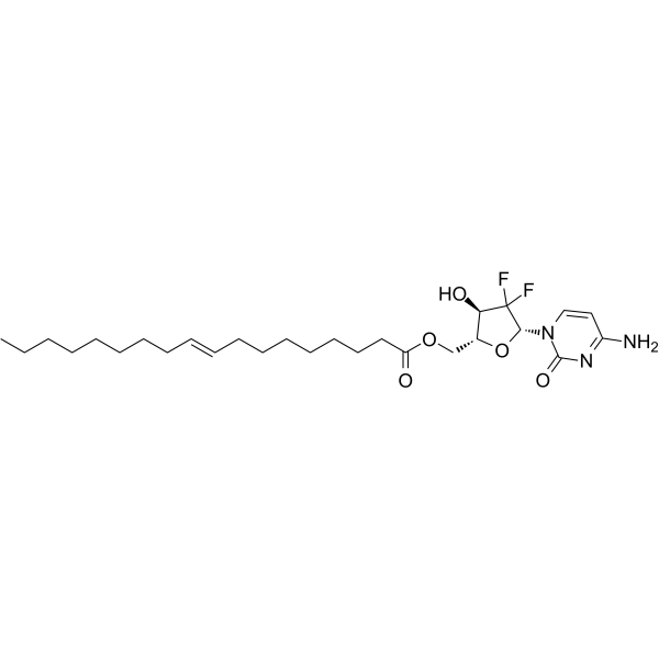 Gemcitabine elaidate Structure