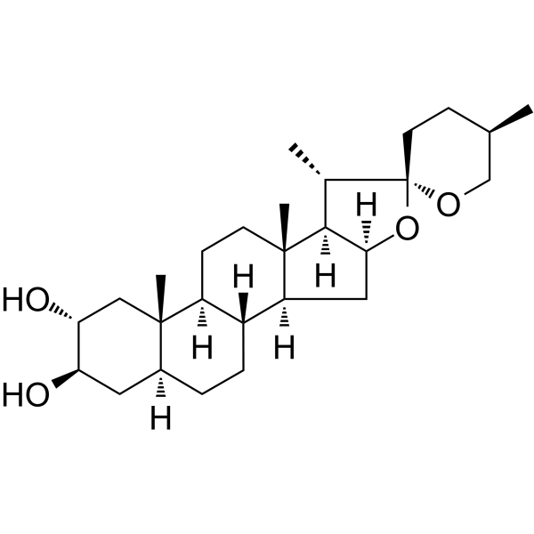 Gitogenin Structure