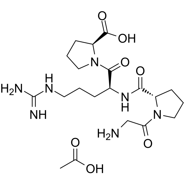 GPRP acetate Structure