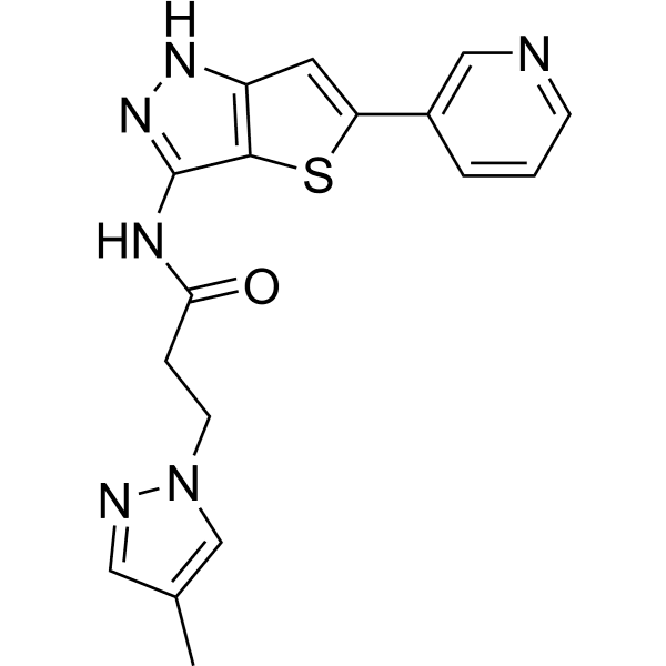 GSK-3β inhibitor 15 Structure
