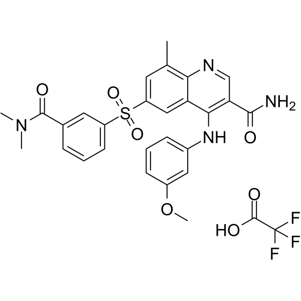GSK256066 Trifluoroacetate Structure