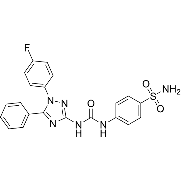 hCA/VEGFR-2-IN-1 Structure