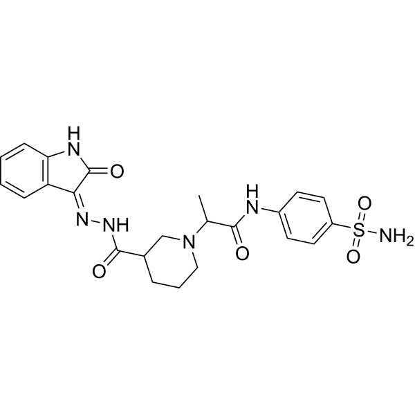 hCA/VEGFR-2-IN-2 Structure